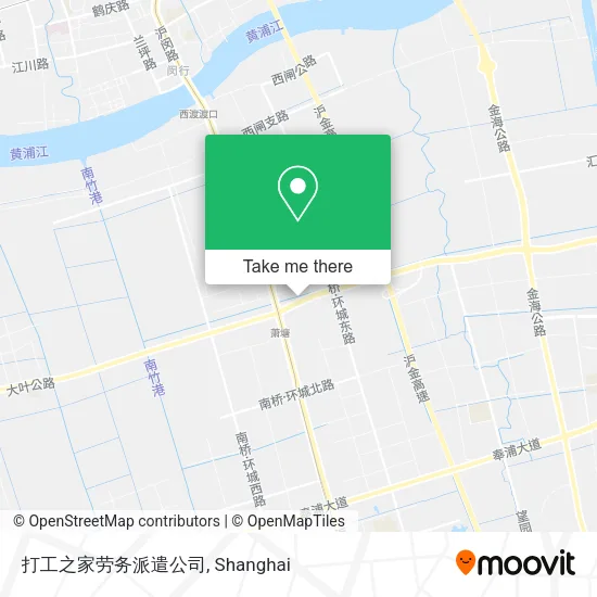 打工之家劳务派遣公司 map