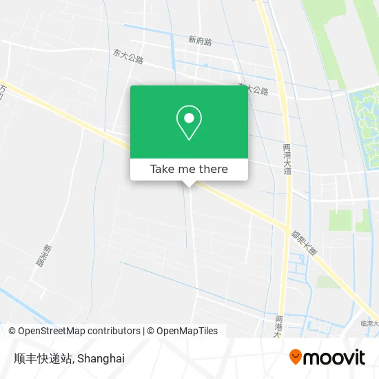 顺丰快递站 map
