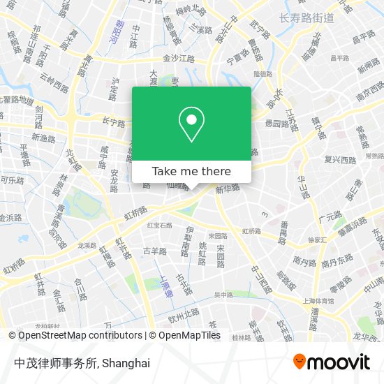 中茂律师事务所 map