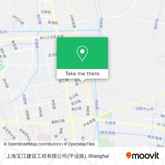 上海宝江建设工程有限公司(平业路) map