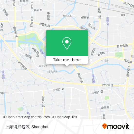 上海谐兴包装 map