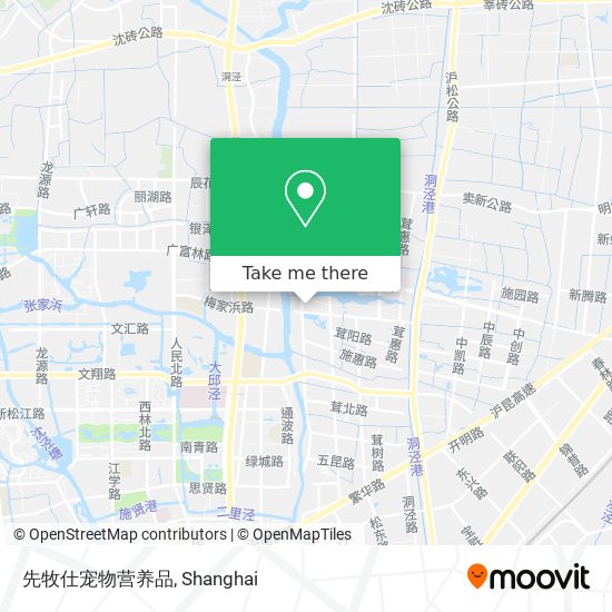 先牧仕宠物营养品 map