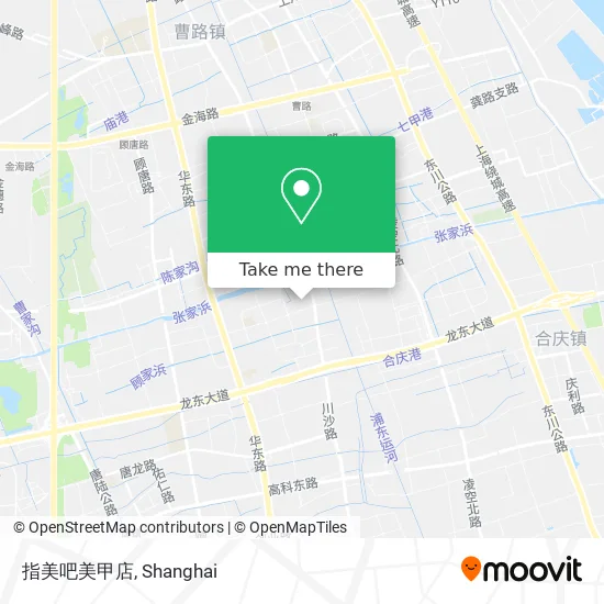 指美吧美甲店 map