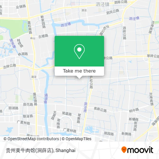 贵州黄牛肉馆(洞薛店) map