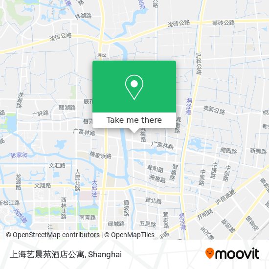 上海艺晨苑酒店公寓 map
