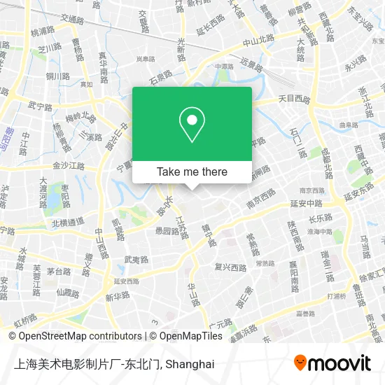 上海美术电影制片厂-东北门 map
