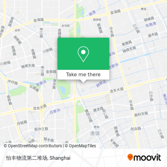 怡丰物流第二堆场 map