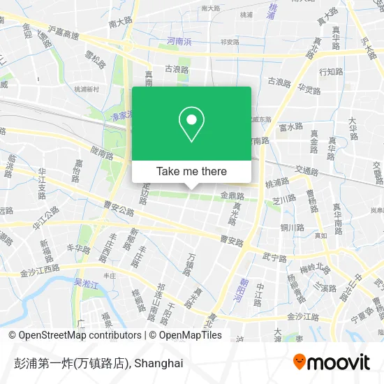 彭浦第一炸(万镇路店) map