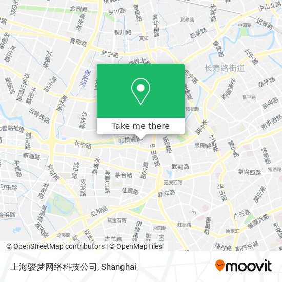 上海骏梦网络科技公司 map