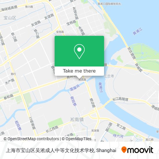上海市宝山区吴淞成人中等文化技术学校 map