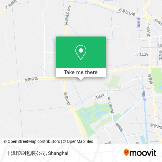 丰泽印刷包装公司 map