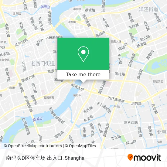 南码头D区停车场-出入口 map