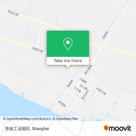 堡镇工业园区 map