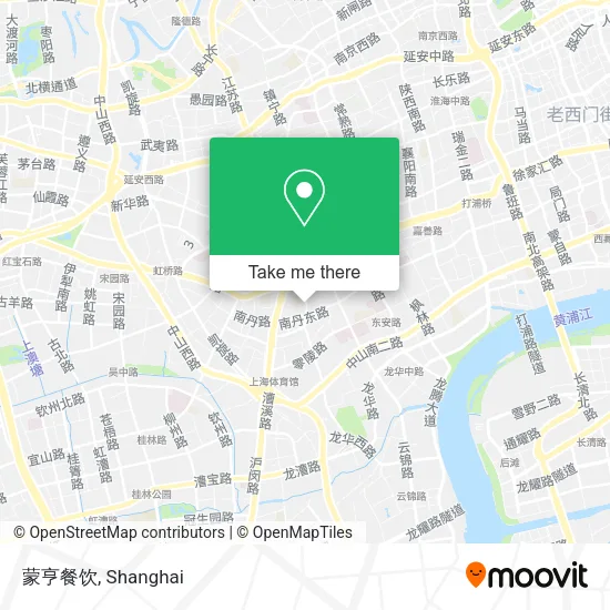 蒙亨餐饮 map