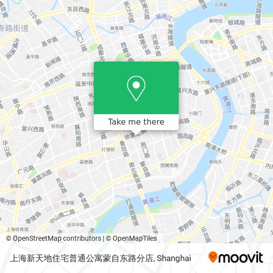 上海新天地住宅普通公寓蒙自东路分店 map