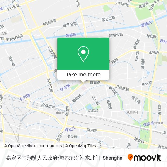 嘉定区南翔镇人民政府信访办公室-东北门 map