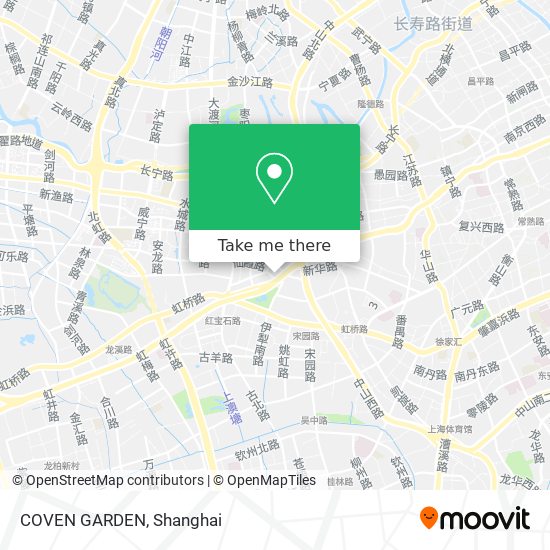 COVEN GARDEN map