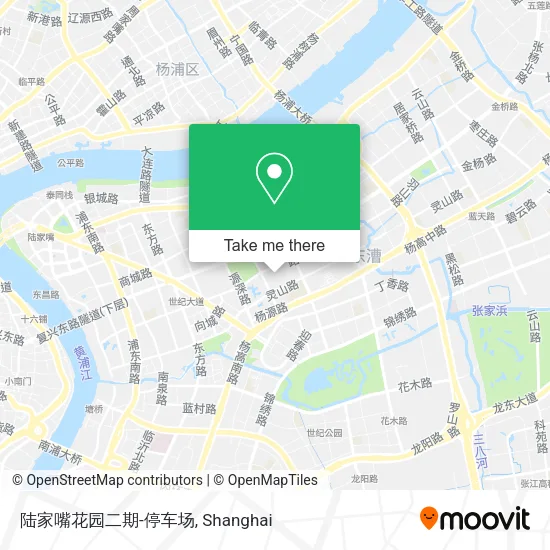 陆家嘴花园二期-停车场 map