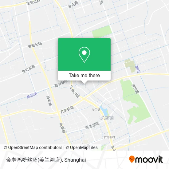 金老鸭粉丝汤(美兰湖店) map