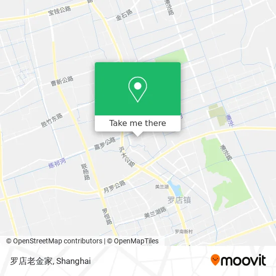 罗店老金家 map