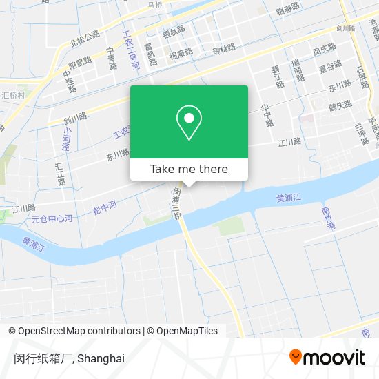 闵行纸箱厂 map