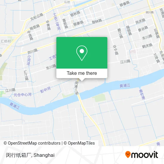 闵行纸箱厂 map