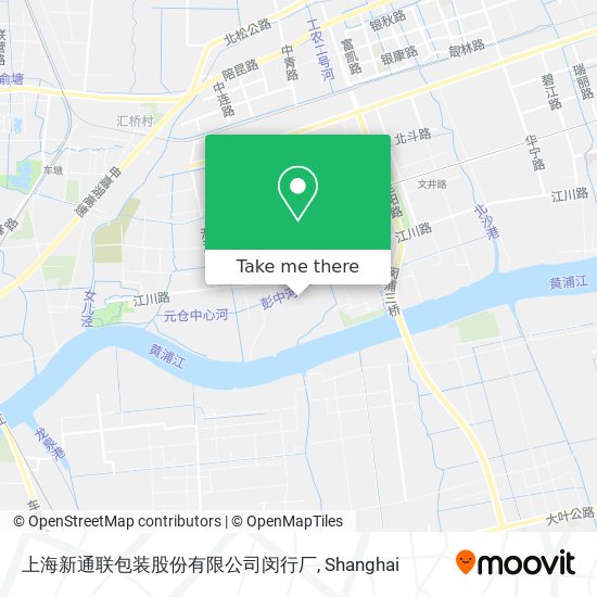 上海新通联包装股份有限公司闵行厂 map