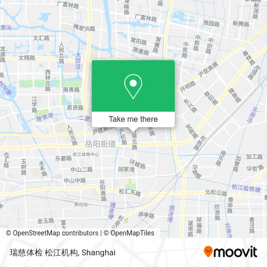 瑞慈体检 松江机构 map