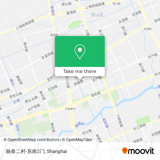 杨泰二村-东南2门 map