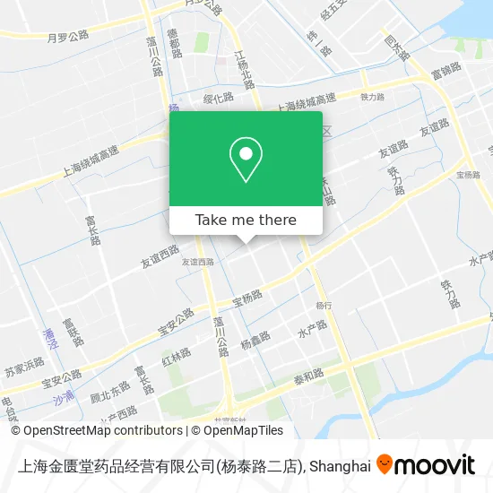 上海金匮堂药品经营有限公司(杨泰路二店) map