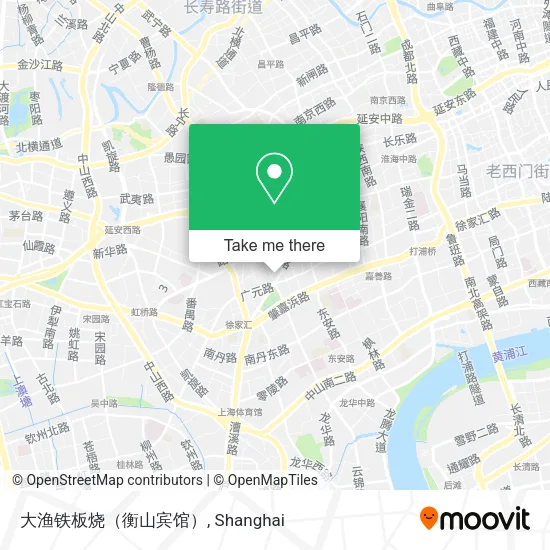 大渔铁板烧（衡山宾馆） map