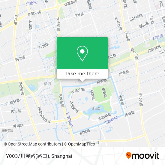 Y003/川展路(路口) map