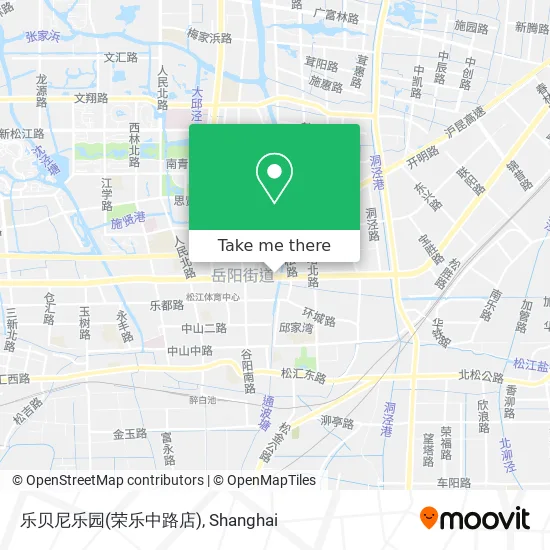 乐贝尼乐园(荣乐中路店) map