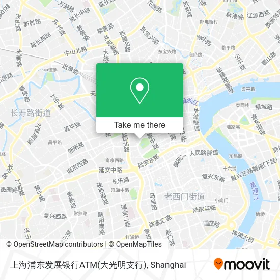 上海浦东发展银行ATM(大光明支行) map