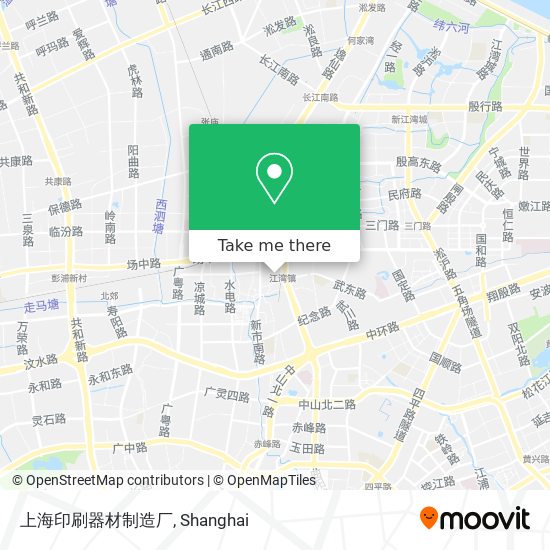 上海印刷器材制造厂 map