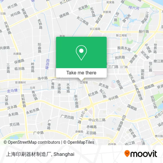 上海印刷器材制造厂 map