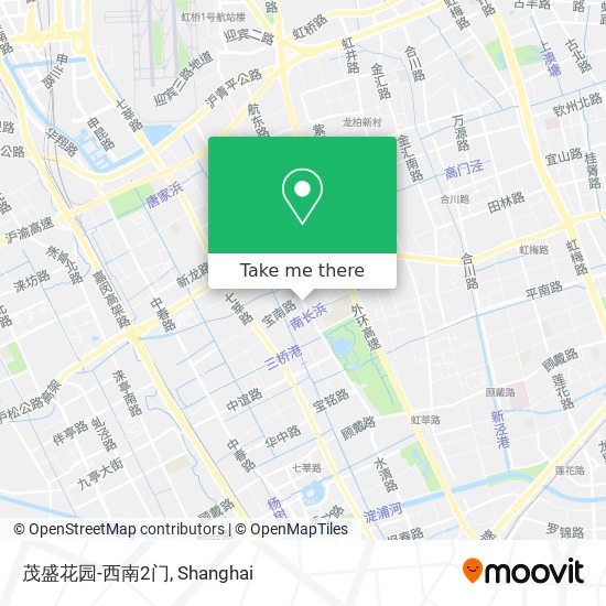 茂盛花园-西南2门 map