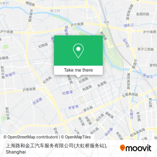 上海路和金工汽车服务有限公司(大虹桥服务站) map