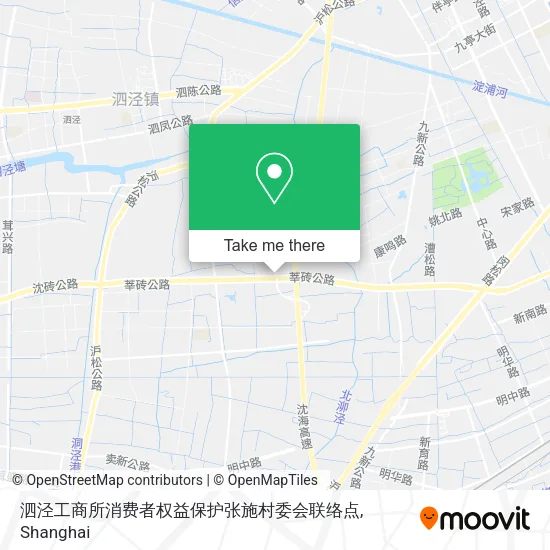 泗泾工商所消费者权益保护张施村委会联络点 map