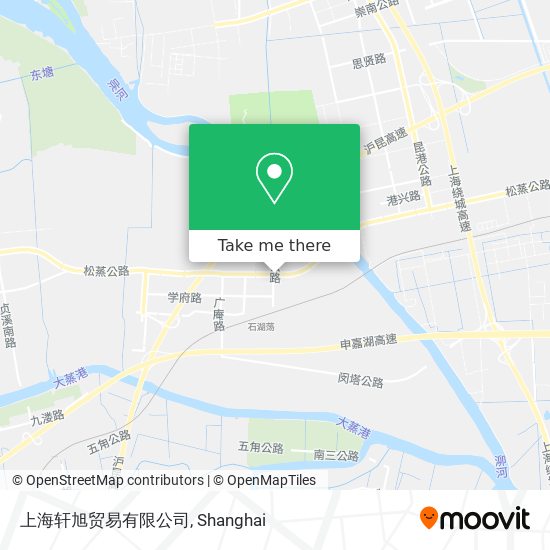 上海轩旭贸易有限公司 map