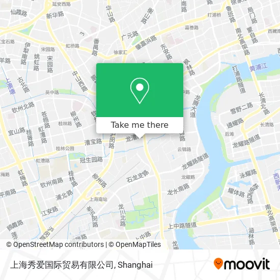 上海秀爱国际贸易有限公司 map