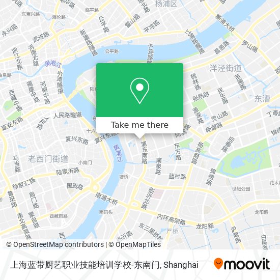 上海蓝带厨艺职业技能培训学校-东南门 map