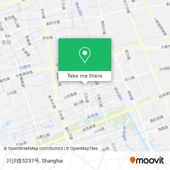 川沙路5237号 map