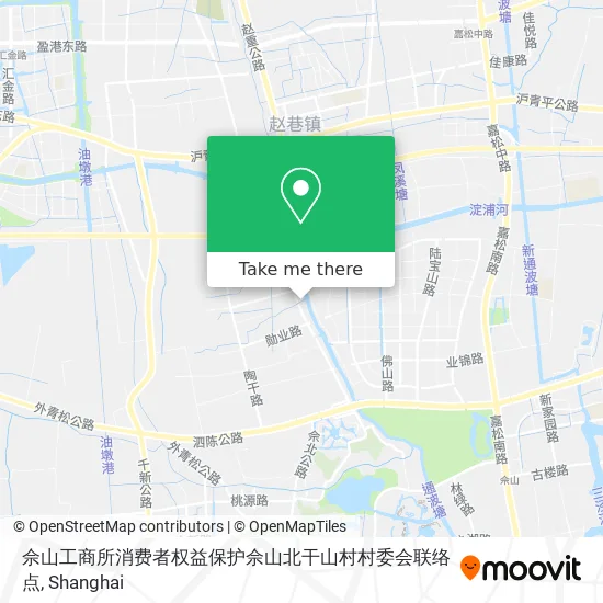佘山工商所消费者权益保护佘山北干山村村委会联络点 map
