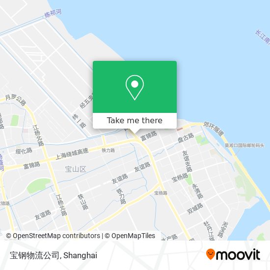 宝钢物流公司 map