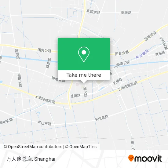 万人迷总店 map