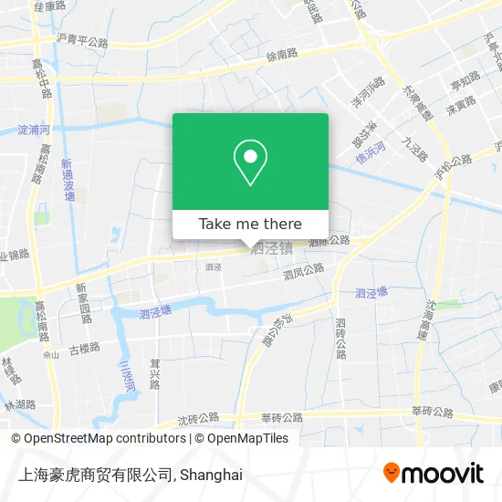 上海豪虎商贸有限公司 map