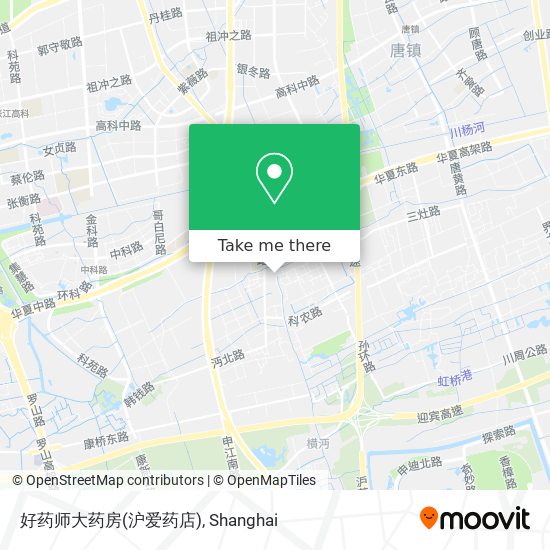 好药师大药房(沪爱药店) map