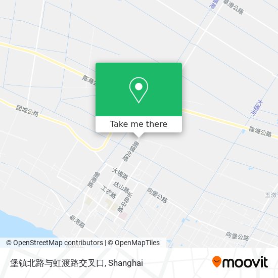 堡镇北路与虹渡路交叉口 map