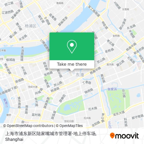 上海市浦东新区陆家嘴城市管理署-地上停车场 map